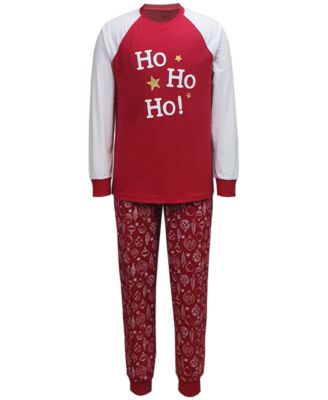 Family Pajamas - Men's Ornament-Print Pajama Set