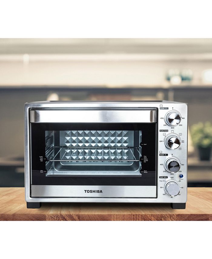 Toshiba MC32ACGCHSS Convection Toaster Oven, Stainless Steel Macy's