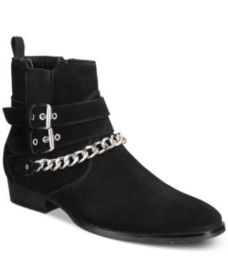 INC International Concepts INC Dusty Buckle-Chain Boots, Created for ...