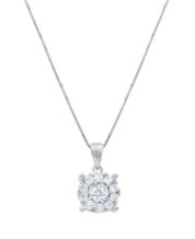Macy's sales diamond necklace