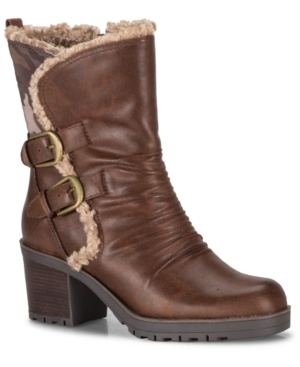 image of Baretraps Tevin Mid-Shaft Lug Sole Boots Women-s Shoes