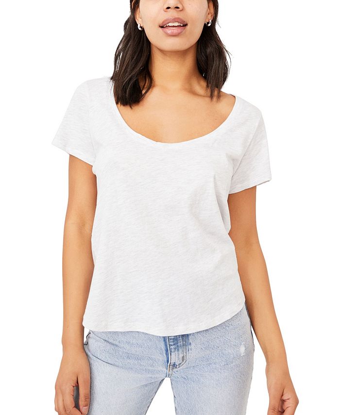 COTTON ON Women's The One Scoop T-shirt - Macy's