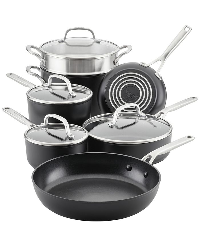 KitchenAid® 3-Ply 11-pc. Stainless Steel Cookware Set