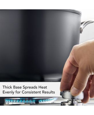 Hard-Anodized 8 Quart Induction Nonstick Stockpot with Lid