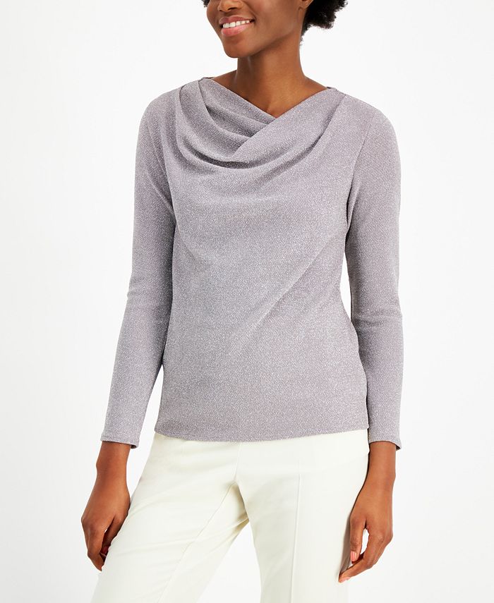 Macy's cowl neck 2024 tops