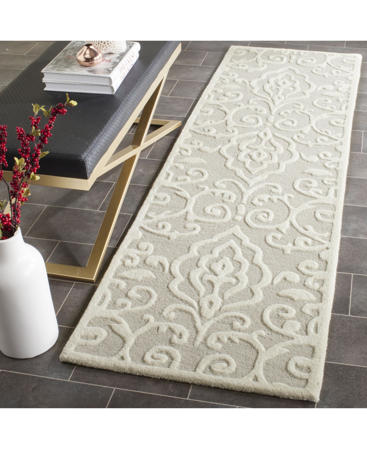 Martha Stewart Collection Marais MSR4324ARug - Bone