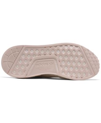 adidas gazelle silver green womens Shop White Womens adidas NMD R1 Slip On Sneakers – Shoebacca main image 0