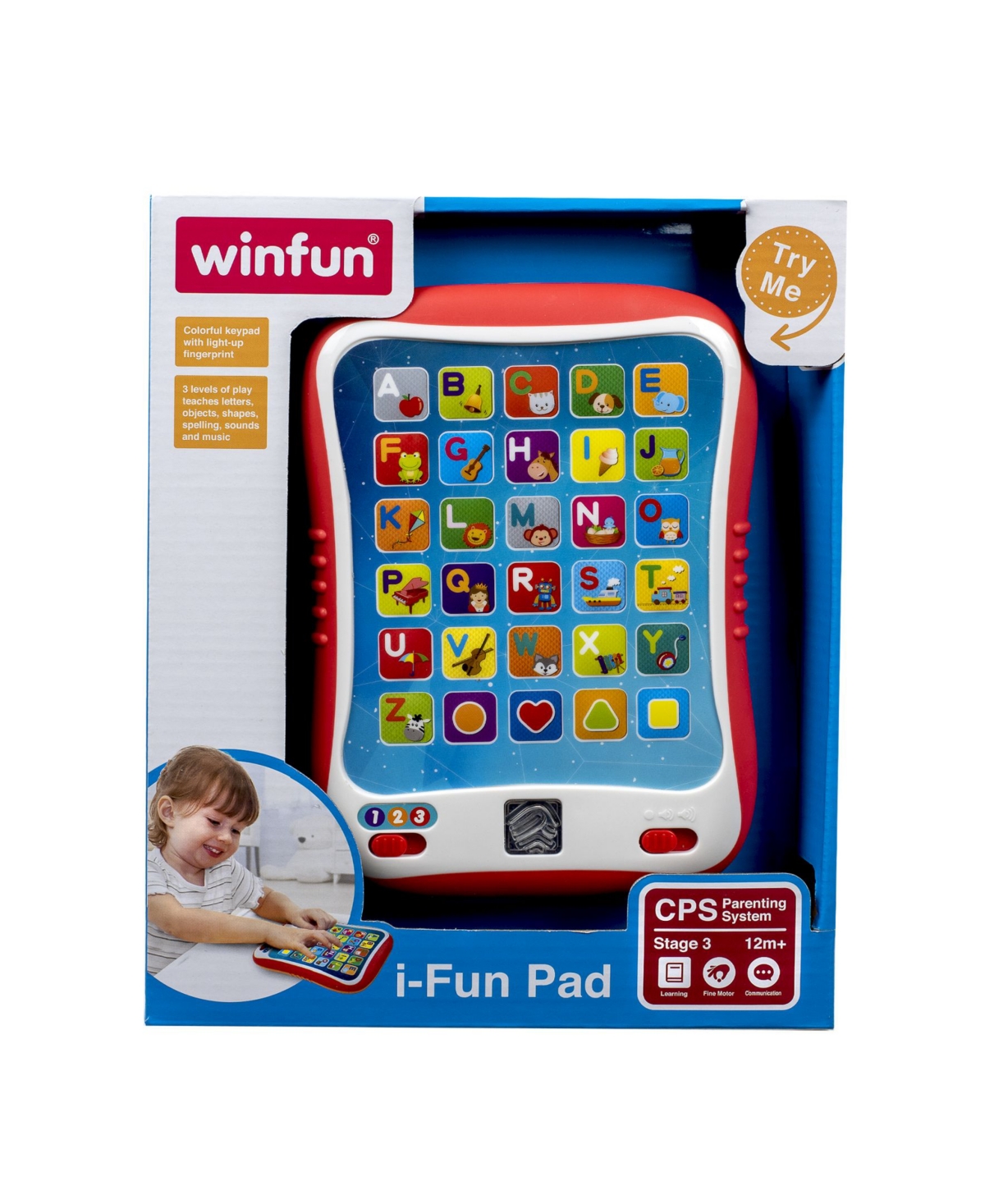 Shop Winfun I-fun Pad In Red