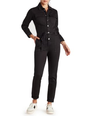 Sam Edelman - The Coverall Tie-Waist Jumpsuit