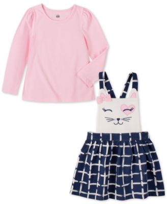 Kids Headquarters - Baby Girls 2-Pc. Top & Jumper Set