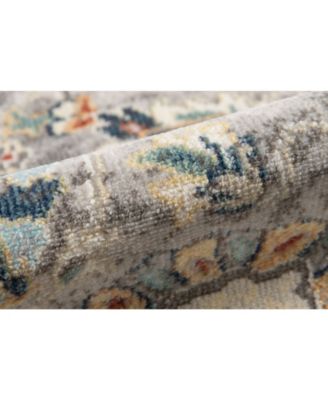 Bohemian BHM-6 Gray 7'9" x 9'9" Outdoor Area Rug