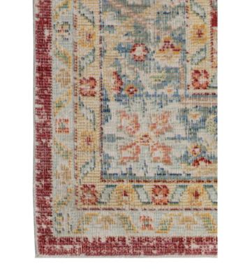 Century CEN-20 Burgundy 5'3" x 7'3" Area Rug