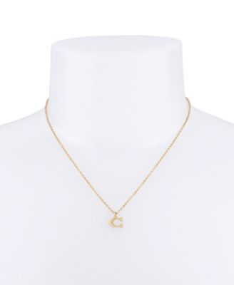 Signature C Starter Necklace, 16" + 2" extender