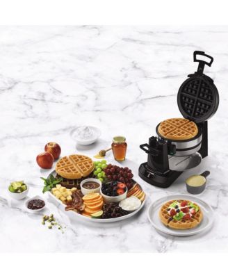 WAF-F40NAS Nonstick Double Flip Belgian Waffle Maker 