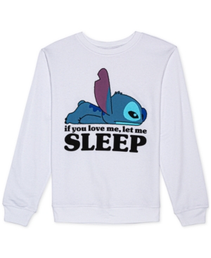 image of Disney Juniors- Stitch Graphic Sweatshirt