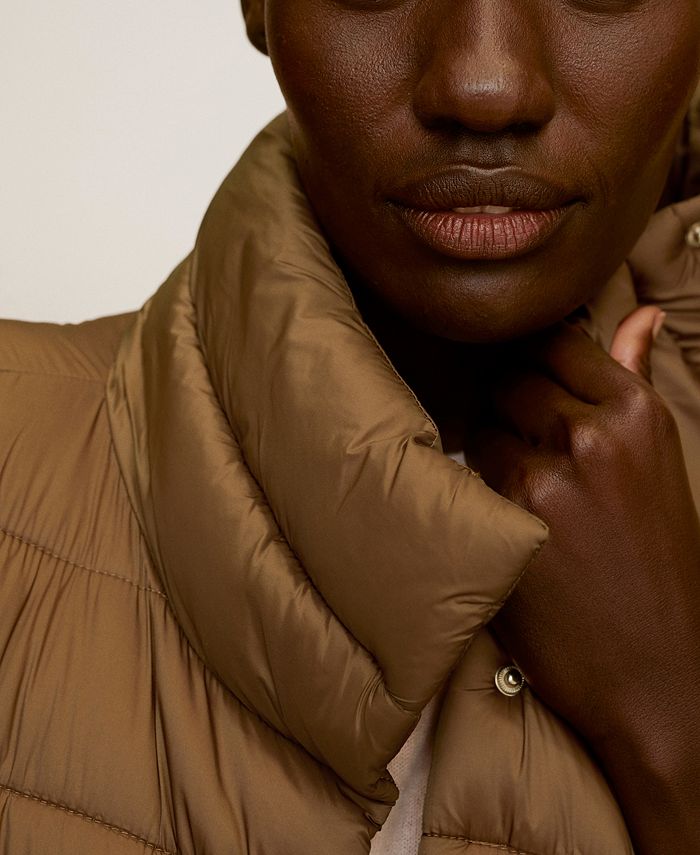 MANGO Quilted Jacket Macy's