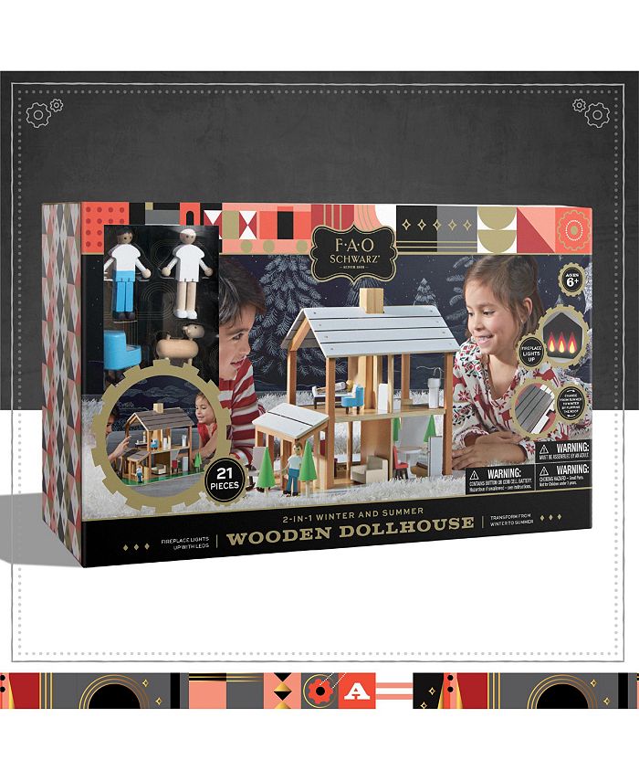fao schwarz solid wood toy workbench