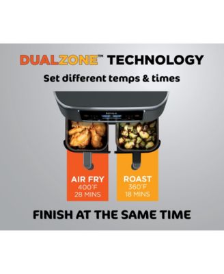 Foodi&reg; DZ201 6-in-1 8 Qt. 2-Basket Air Fryer with DualZone™ Technology