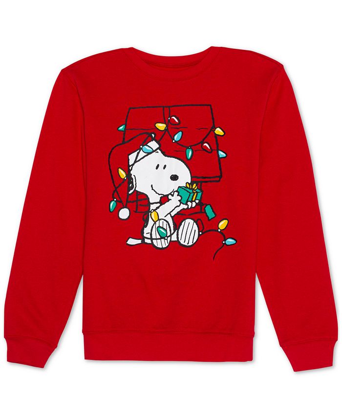 Love Tribe Trendy Plus Size Cotton Joy Snoopy Graphic Sweatshirt - Macy's