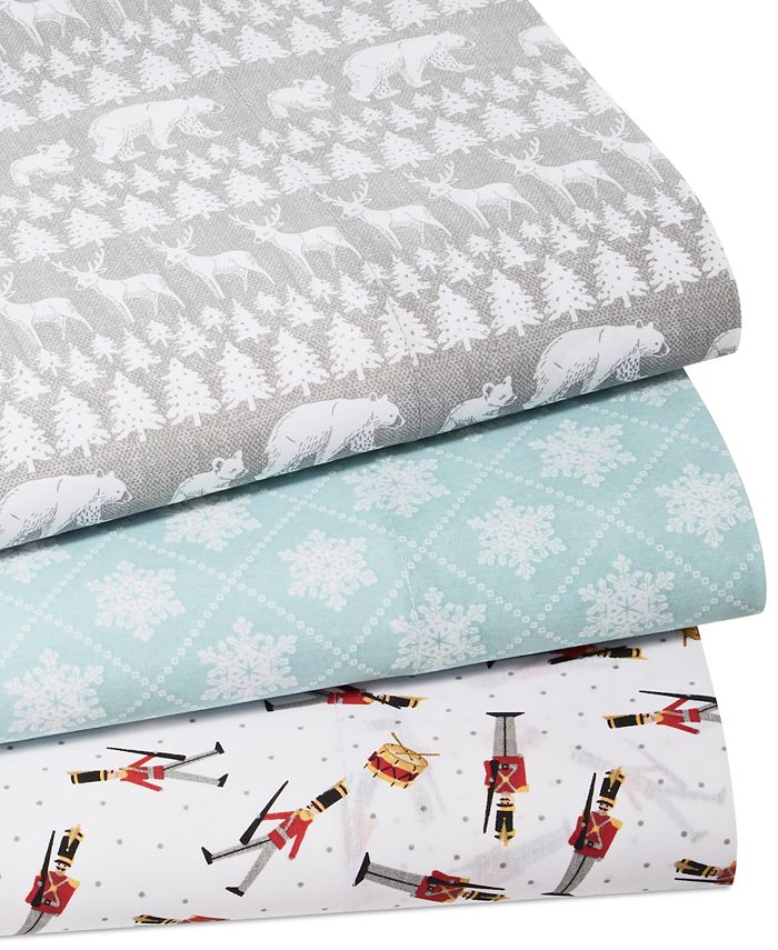 Martha Stewart Collection CLOSEOUT! Essentials 200Thread Count Holiday