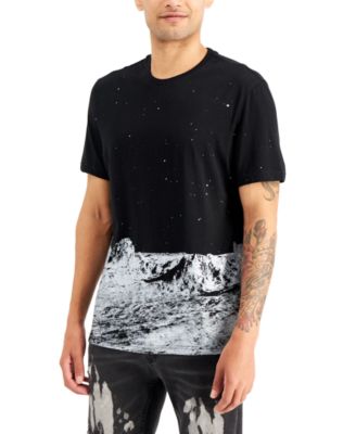 INC International Concepts - Men's Spacey Moonscape T-Shirt, Created for Macy's