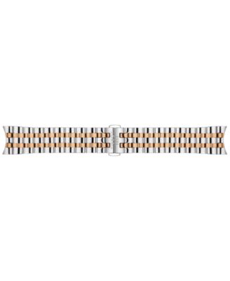 Men's Swiss Automatic Carson Premium Powermatic 80 Two-Tone Stainless Steel Bracelet Watch 40mm