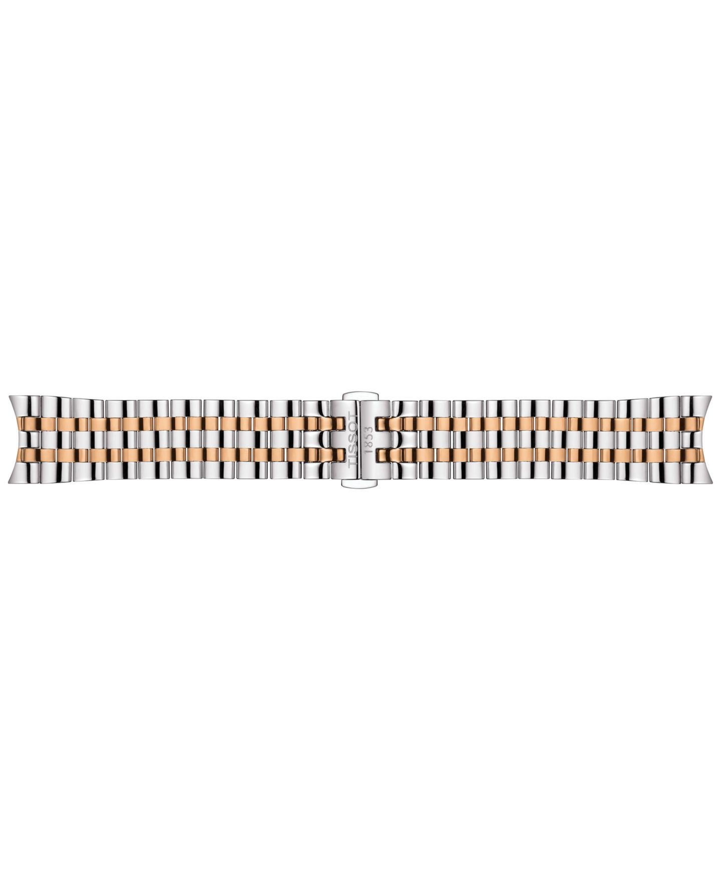 Мужские часы Tissot Swiss Automatic Carson Premium Powermatic 80 Two-Tone Stainless Steel Bracelet Watch 40mm — фото 5