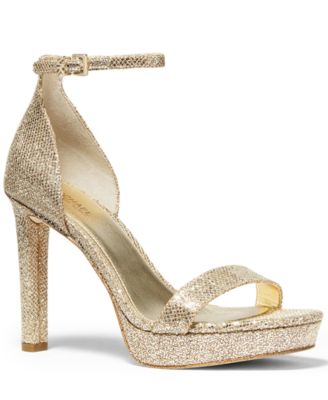 michael kors margot platform gold