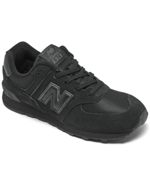 image of New Balance Big Boys 574 Core Casual Sneakers from Finish Line