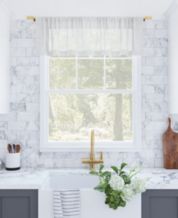 White Valances Curtains & Drapes - Macy's