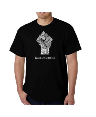 Men's Black Lives Matter Word Art T-Shirt