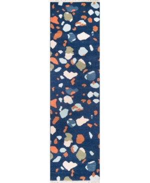 Shop Momeni Jem Jem-2 2'3" X 8' Runner Rug In Navy