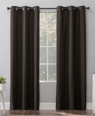Cyrus Thermal 100% Blackout Grommet Curtain Panel, 40" x 84