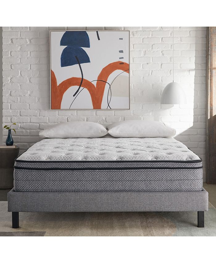 Corsicana SleepInc 12" Cushion Firm Hybrid Euro Top Mattress Twin Macy's