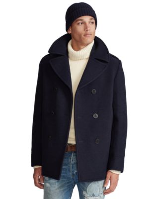 polo ralph lauren mens peacoat