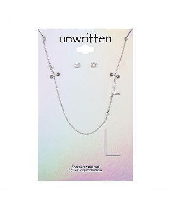 Unwritten initial hotsell necklace