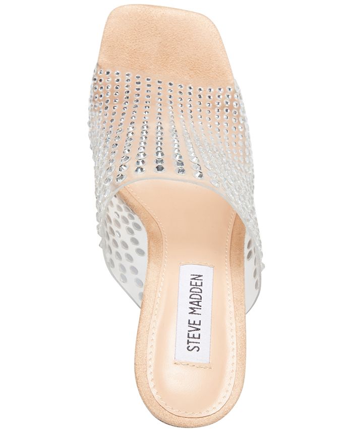 steve madden women's henley rhinestone sport sandals
