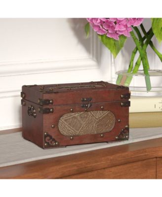 Antique Wooden Recipe Card Box