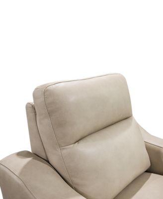 CLOSEOUT! Gabrine Leather Power Recliner