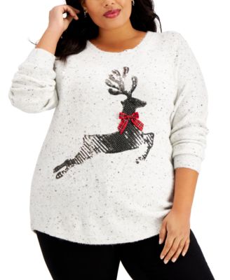 macy's ladies christmas sweaters