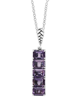 image of Effy Amethyst Vertical Bar 18