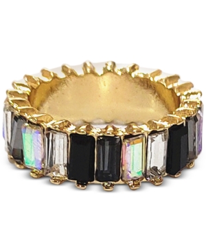 image of Inc Gold-Tone Baguette Stone Ring, Created for Macy-s