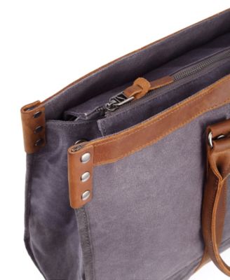 Stone Creek Waxed Canvas Tote Bag