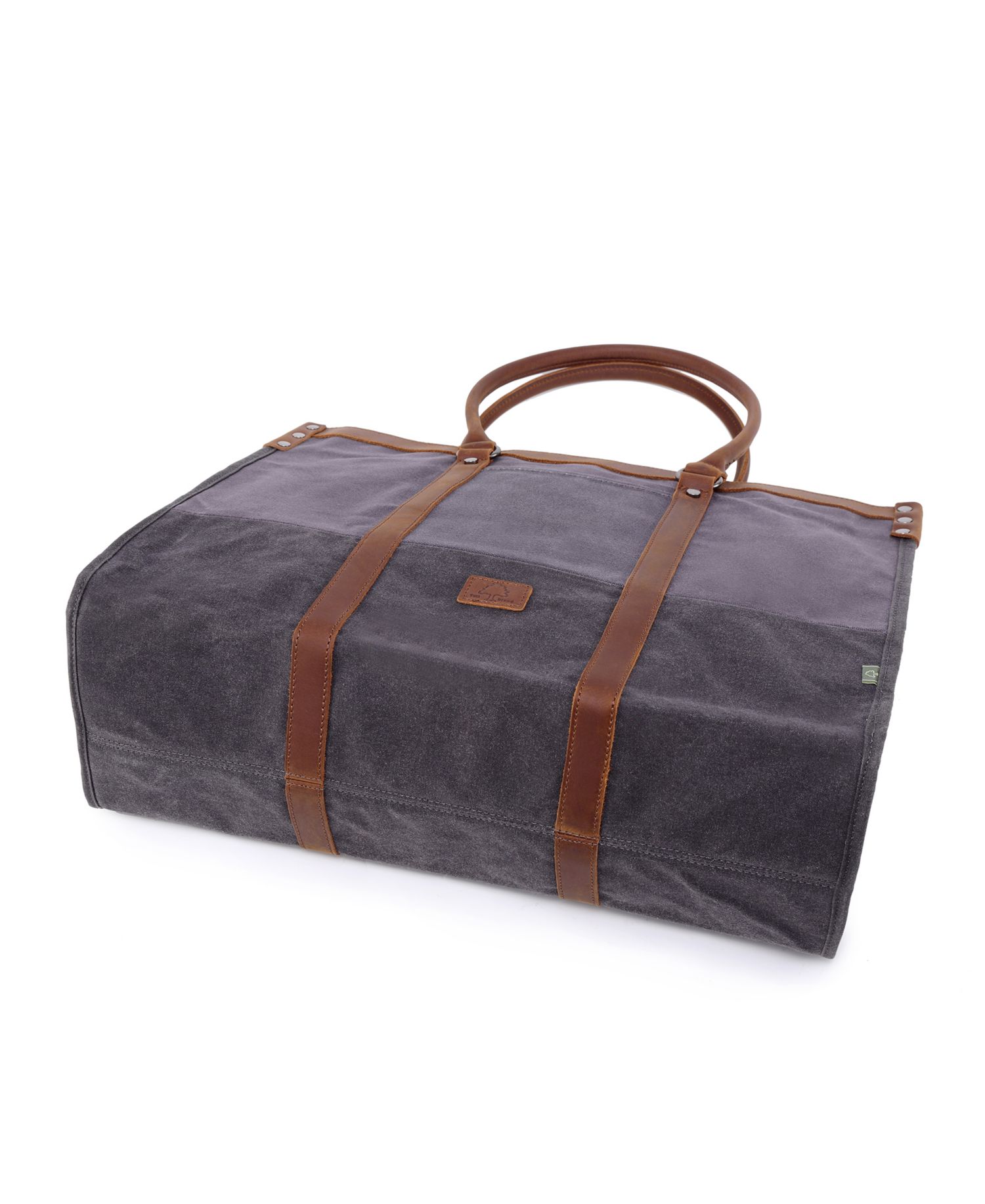 Stone Creek Waxed Canvas Tote Bag