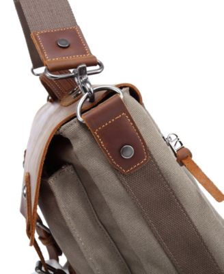 Hudson Canvas Messenger Bag