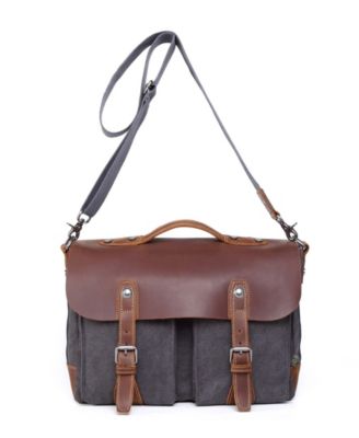Hudson Canvas Messenger Bag