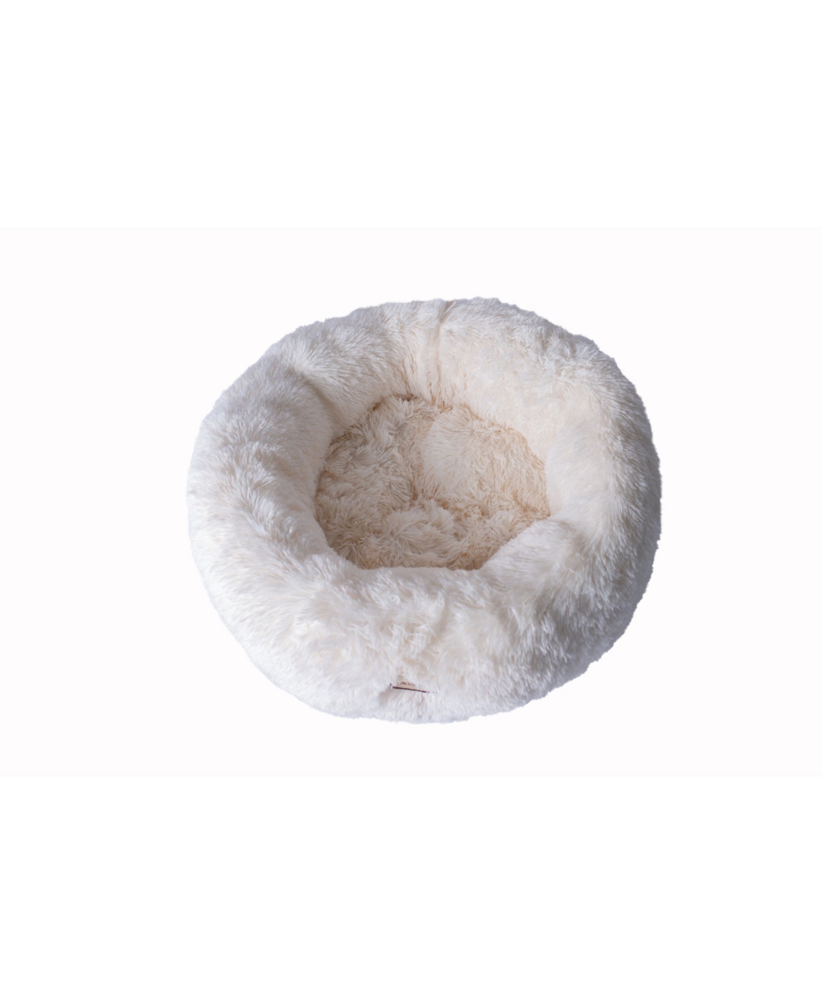 Cuddler Pet Bed for Cats and Small Dogs - White