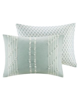 Kara Jacquard 3-Pc. Duvet Cover Set, Full/Queen