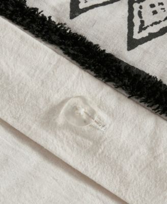 Marta Cotton 3-Pc. Duvet Cover Set, Full/Queen