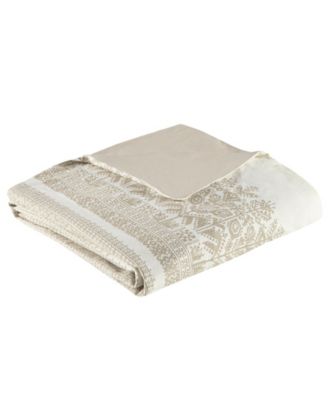 Mila Chenille 3-Pc. Duvet Cover Set, Full/Queen